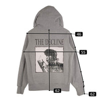 SUPREME シュプリーム 17AW Decline Hooded Sweatshirt ディクライン プルオーバースウェットパーカー グレー Size S 福生店