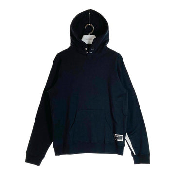 AVIREX アヴィレックス 6183514 パーカー Hooded Sweatshirt Hoodie インパクト スリーヴ プルオーバー スウェット ブラック sizeM 瑞穂店