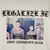 BUDSPOOL バッズプール APHRODITE GANG フォト Tシャツ 舐達麻 ホワイト Size XL 福生店