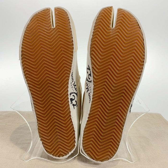 Maison Margiela メゾンマルジェラ 19SS TABI タビ ローカットスニーカー スリッポン キャンバス 生成 S57WS0250 Size 42 福生店