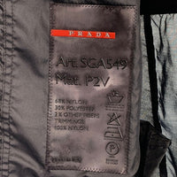 PRADA SPORT プラダスポーツ ナイロン フーデッドジャケット ブラック 薄手 SGA549 Size M 福生店