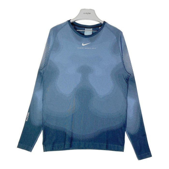 NIKE ナイキ x DRAKE NOCTA KNIT LONG SLEEVE ドレイク ノクタ ニットロングスリーブ  ブルー  sizeXL 瑞穂店