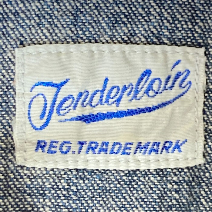 TENDERLOIN テンダーロイン T-SADDLEMAN DENIM SHIRT サドルマン デニムシャツ インディゴ sizeM 瑞穂店