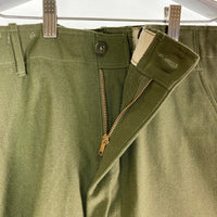 TROUSERS FIELD WOOL 米軍 M-51 U.S.MILITARY ミリタリーパンツ 8405-231-7203 フィールド・トラウザーズ ウール ボトムス カーキ size31-35 瑞穂店