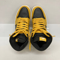 NIKE ナイキ AIR JORDAN 1 RETRO HIGH OG エアジョーダン 1 レトロハイ POLLEN パラン 555088-701 ブラック×イエロー size26cm 瑞穂店