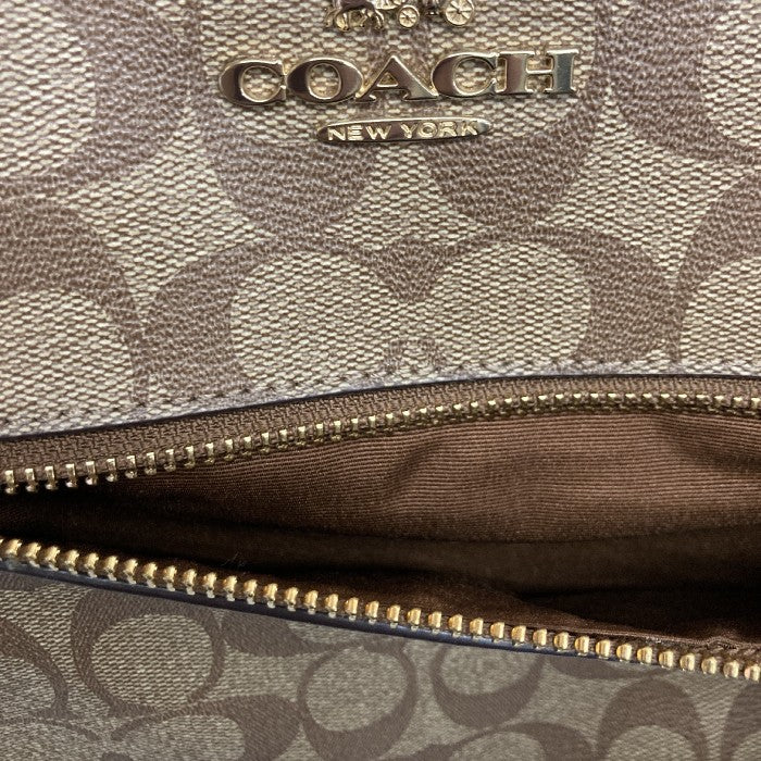 COACH コーチ F79609 シグネチャー ギャラリー トートバッグ トートバッグ ブラウン 瑞穂店