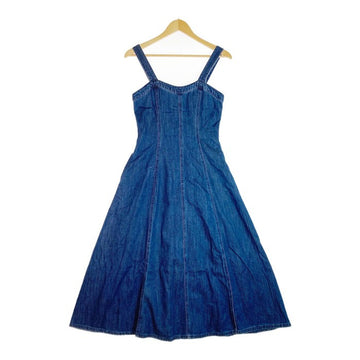 MOUSSY マウジー DENIM LONG DRESS デニムロングドレス 010CSE11-2550 ブルー size:1 瑞穂店