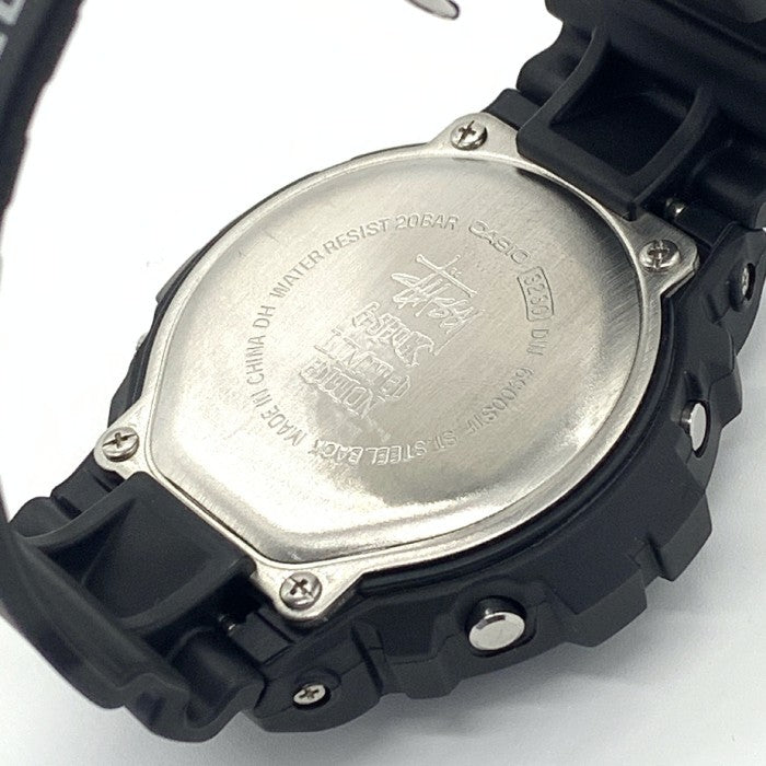 CASIO カシオ G-SHOCK デジタル クォーツ腕時計 STUSSY ステューシー 35周年 DW-6900STF ブラック 福生店