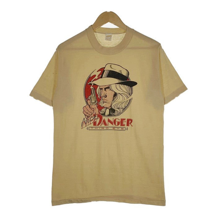 US古着 80's Nick Danger Third Eye プリントTシャツ ベージュ Size L 福生店