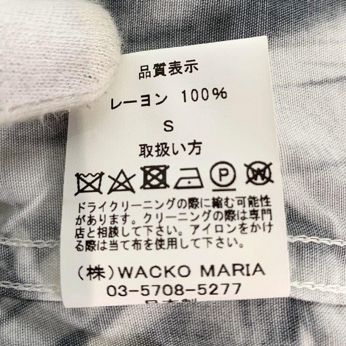 WACKO MARIA ワコマリア 21SS STIE-LO スティーロー RAYON SHIRTS オープンカラーレーヨンシャツ ホワイト Size S 福生店