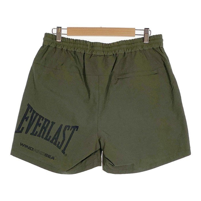 WIND AND SEA ウィンダンシー EVERLAST エバーラスト ナイロン ショートパンツ グリーン WDS-EVR-02 Size L 福生店