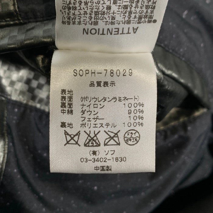 SOPHNET. ソフネット ダウンジャケット グレー SOPH-78029 Size S 福生