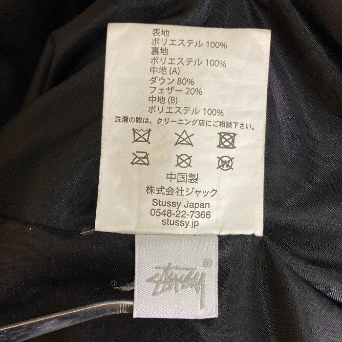 STUSSY ステューシー 19AW パッチワーク 転写プリント ダウン ジャケット Puffer Jacket マルチカラー sizeL 瑞穂店