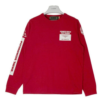 AVIREX アヴィレックス  6203189 トップガン ロンT  レッド Size  F 瑞穂店
