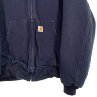 Carhartt カーハート Active Jacket アクティブジャケット ダック地 125周年 USA製 ダークネイビー J131 DNY Size XL TALL 福生店