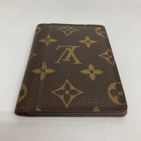 Louis Vuitton ルイヴィトン M66541 ポルト カルト パス ヴェルティカル モノグラム キャンバス ブラウン イニシャル入り 瑞穂店