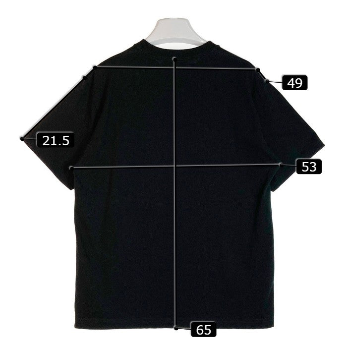 GOD SELECTION XXX ゴッドセレクショントリプルエックス 21AW GX-A22-ST-02フロントミラーガールフォトプリント Tシャツ ブラック sizeS 瑞穂店
