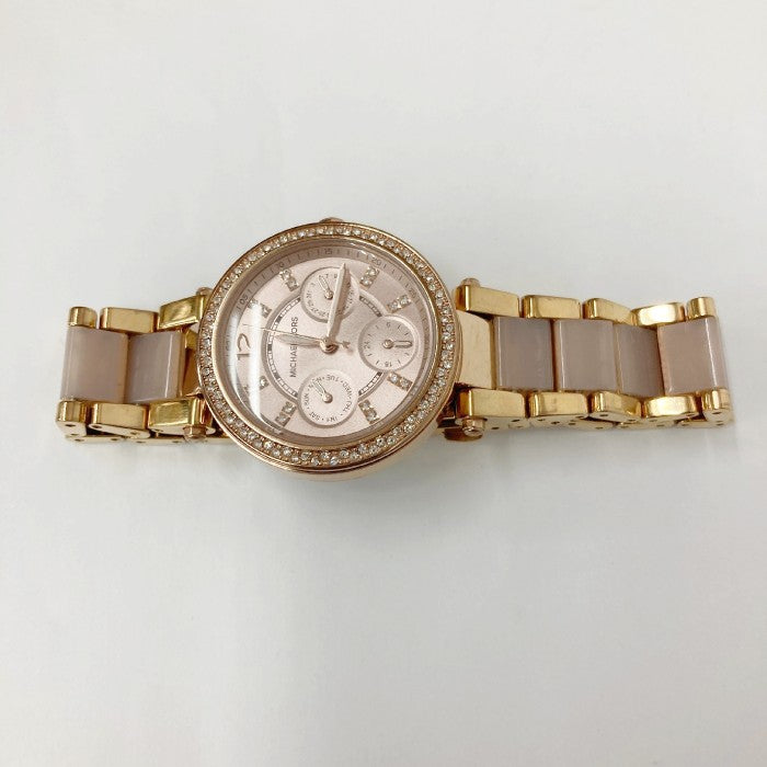 MICHAEL KORS マイケルコース 腕時計 MK6110 ピンクゴールド×ゴールド 瑞穂店