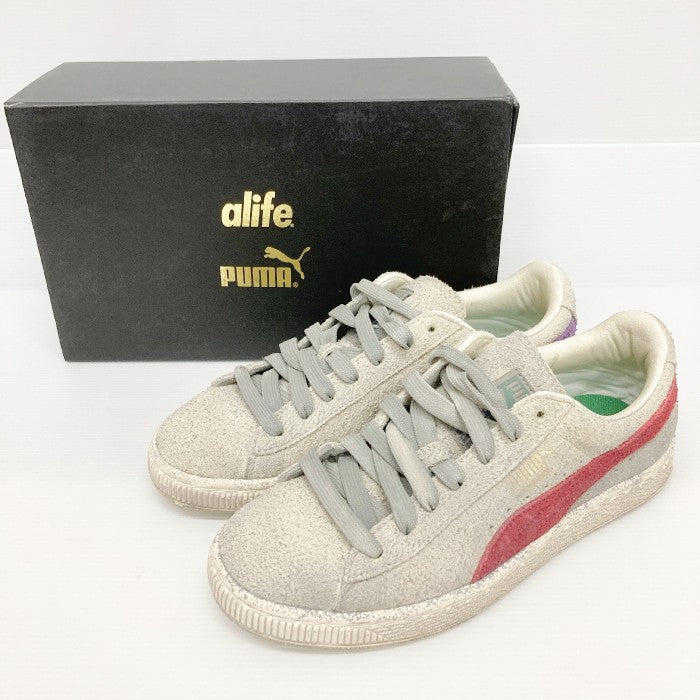 PUMA SUEDE × ALIFE プーマ × エーライフ 358407-01 スエード スニーカー グレー size23cm 瑞穂店