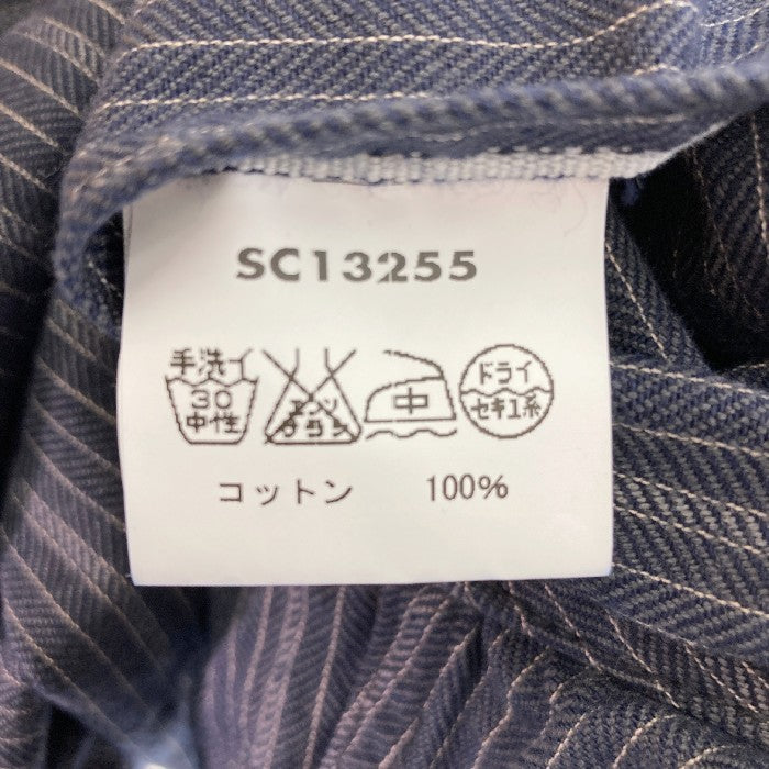 SUGAR CANE シュガーケーン Lot255 ストライプ ジャケット ネイビー sizeW38 瑞穂店