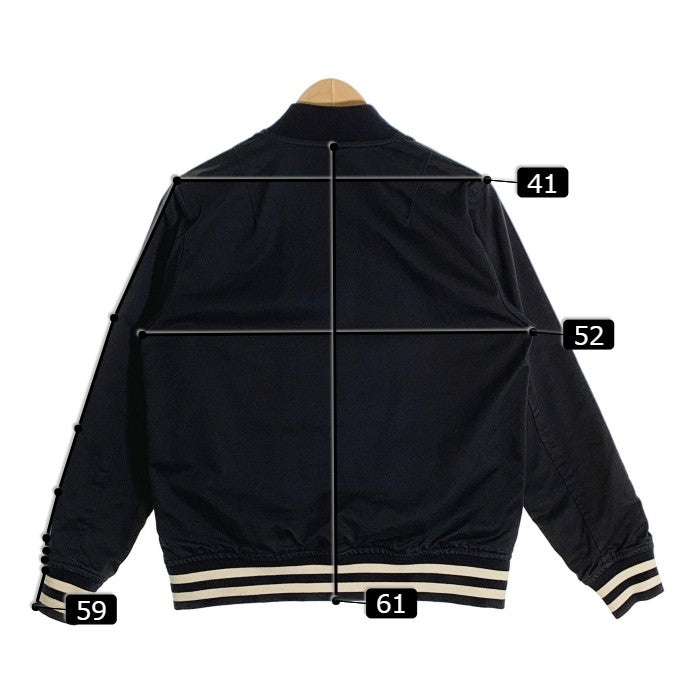 WTAPS ダブルタップス TEAM JACKET リバーシブル コットンジャケット ブラック 151GWDT-JKM05 Size - 福生店