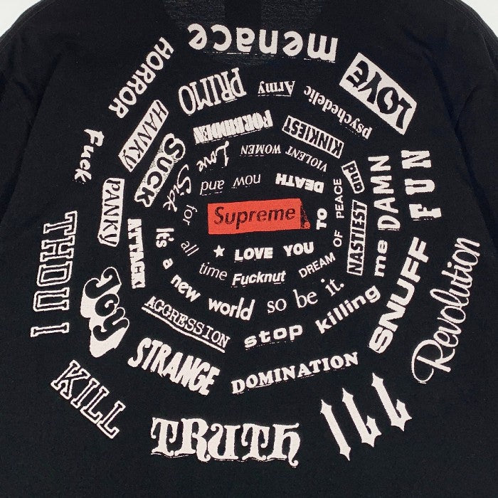 SUPREME シュプリーム 21SS Spiral Tee スパイラル Tシャツ ブラック Size XL 福生店