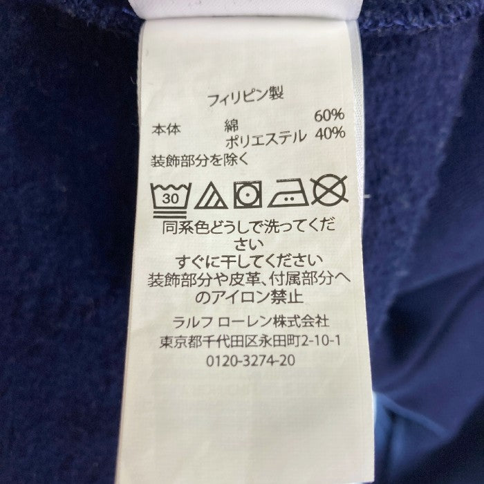 POLO RALPH LAUREN ポロラルフローレン ポロベア プリント スウェットパーカー ネイビー Size XL 瑞穂店