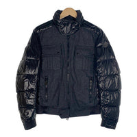 MONCLER モンクレール ナイロン ウール切替 ダウンジャケット ブラック 820-091-41320-50 Size 1 福生店