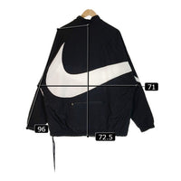 NIKE ナイキ AJ2696-010 18SS Swoosh Half Zip Woven Jacket ハーフジップ ジャケット アノラック ビッグ スウォッシュ ブラック sizeL 瑞穂店