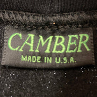 CAMBER キャンバー 232-1F クロスニットプルオーバー フーディー スウェット USA製 12oz ブラック sizeL 瑞穂店