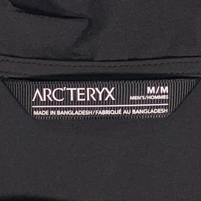 ARC’TERYX アークテリクス Gamma Lightweight Hoody ガンマライトウェイトフーディ ナイロン パーカー ブラック 23年 Size M 福生店