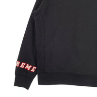 SUPREME シュプリーム 19SS Wrist Logo Hooded Sweatshirt リストロゴ プルオーバー スウェットパーカー ブラック Size S 福生店