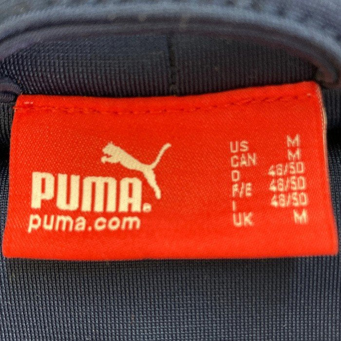 PUMA プーマ トラックジャケット パーカー イタリア代表  水色×紺 sizeM 瑞穂店