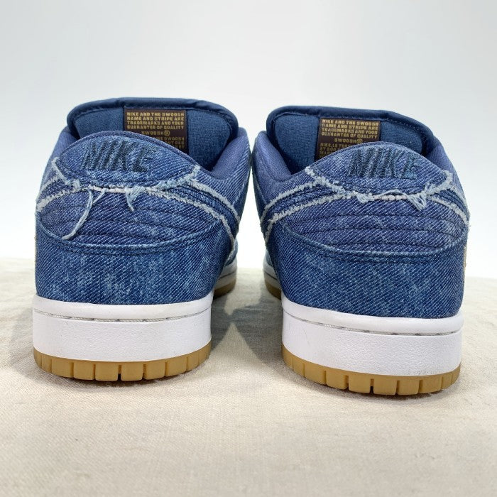 NIKE SB ナイキ DUNK LOW PRO TRD ダンクロープロ デニム BIGGIE 883232-441 Size 28cm 福生店