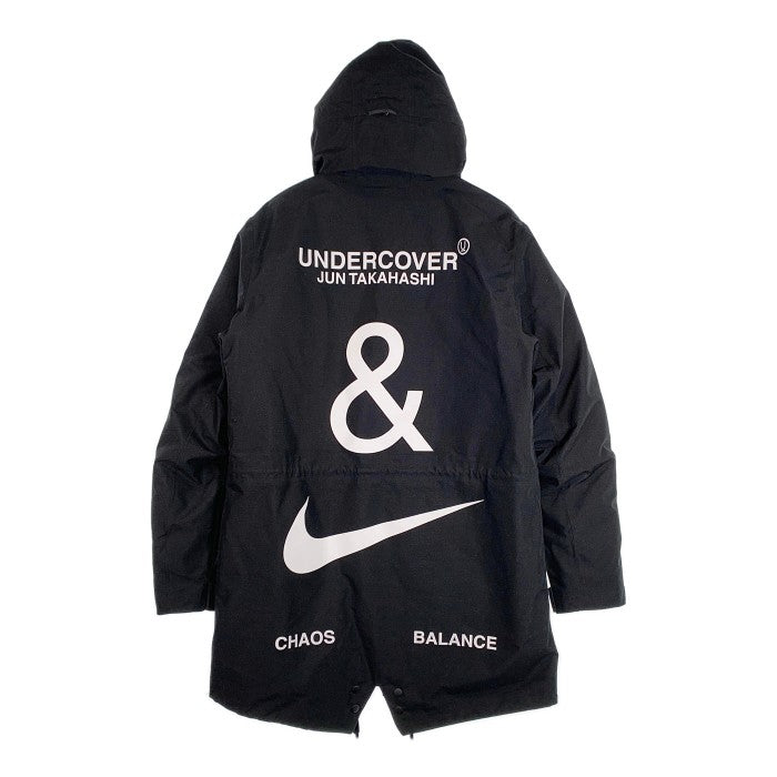 NIKE ナイキ 19AW UNDERCOVER アンダーカバー 3-Layer Fishtail Parka スリーレイヤー フィッシュテールパーカ ダウンジャケット ブラック CD7523-010 Size L 福生店