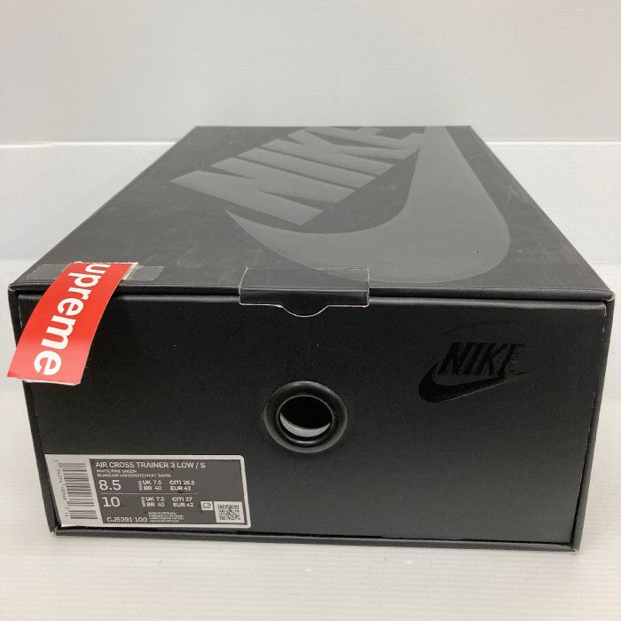 SUPREME × NIKE シュプリーム × ナイキ CJ5291-100 AIR CROSS TRAINER 3 LOW エア クロス トレーナー3 ロー size26.5cm 瑞穂店