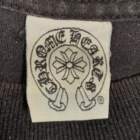 Chrome Hearts クロムハーツ スクロールラベル ホースシュー プリント ポケット Tシャツ ブラック Size M 福生店
