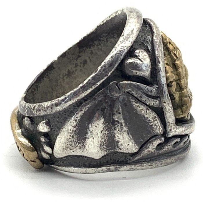 Bill Wall Leather ビルウォールレザー Jeff Decker Dome Ring with Pyramid Eye ジェフデッカー ドームリング ピラミッドアイ Size 15号 福生店