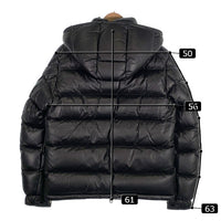 MONCLER モンクレール 19/20AW DASSIN JACKET ラムレザー ダウンジャケット ブラック Size 1 福生店