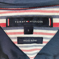 Tommy Hilfiger トミーヒルフィガー Shadow Check Overshirt Desert Sky Multi モヘア  チェックシャツ ネイビー/レッド sizeS 瑞穂店