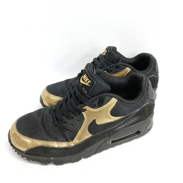 NIKE ナイキ AIR MAX 90 ESSENTIAL 537384-058 ブラック×ゴールド size27cm 瑞穂店