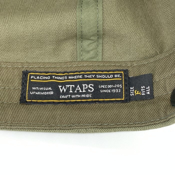 WTAPS ダブルタップス 16AW A-3 01 ヘリンボーンキャップ オリーブ 162MYDT-HT03 福生店