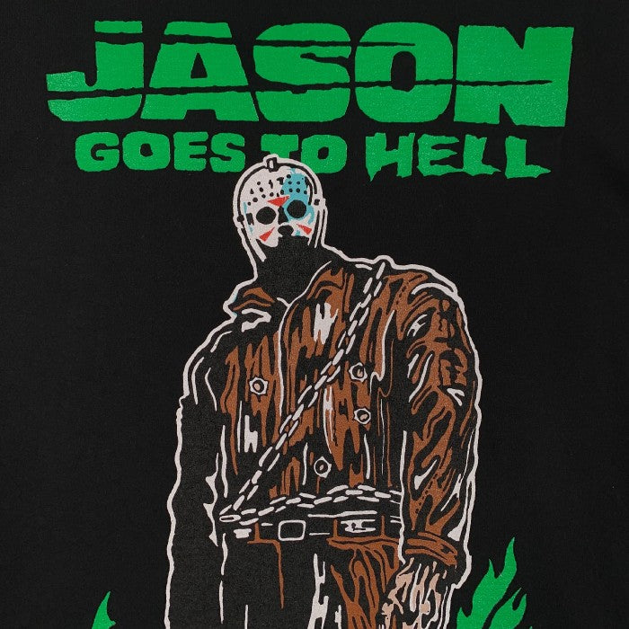 Warren Lotas ウォーレンロータス JASON GOES TO HELL TEE ジェイソン プリントTシャツ ブラック Size L 福生店