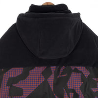 Louis Vuitton ルイヴィトン 22AW BIMATERIAL HOODED DOWN JACKET バイマテリアル ダウンジャケット 1AATDP ブラック Size 46 福生店