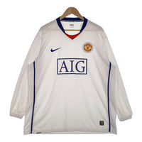 NIKE ナイキ マンチェスターユナイテッド プレミアリーグ ユニフォーム 2008 FALL アウェイ ホワイト Size XXL 福生店