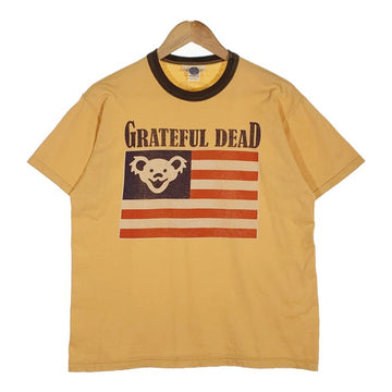 TOY'S McCOY トイズマッコイ GRATEFUL DEAD グレイトフルデッド リンガーTシャツ イエロー Size L