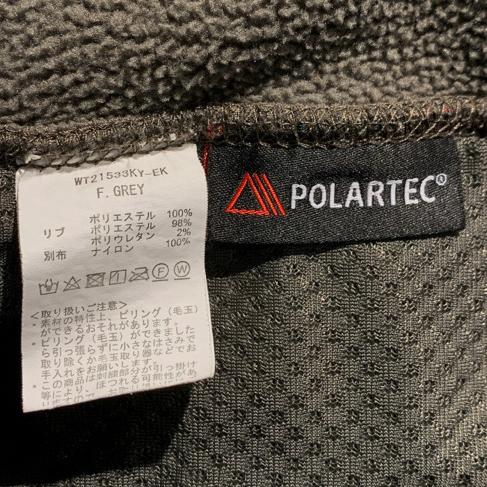 WILDTHINGS ワイルドシングス EKAL Polartec Fleece Top ポーラテック フリース クルーネック グレー WT21533KY-EK Size L 福生店