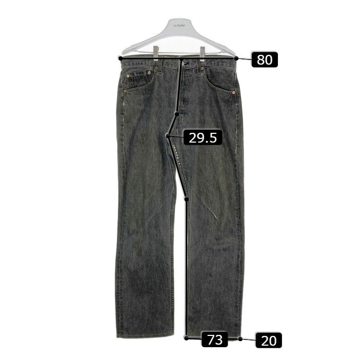 Levi’s リーバイス 501-0658 90’s USA製 デニムパンツ 先染めブラック sizeW32 瑞穂店