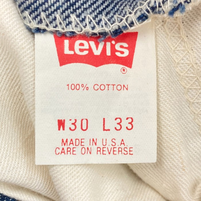 Levi's リーバイス 684-0217 オレンジタブ USA製 濃紺 ベルボトム デニムパンツ インディゴ sizeW30 瑞穂店