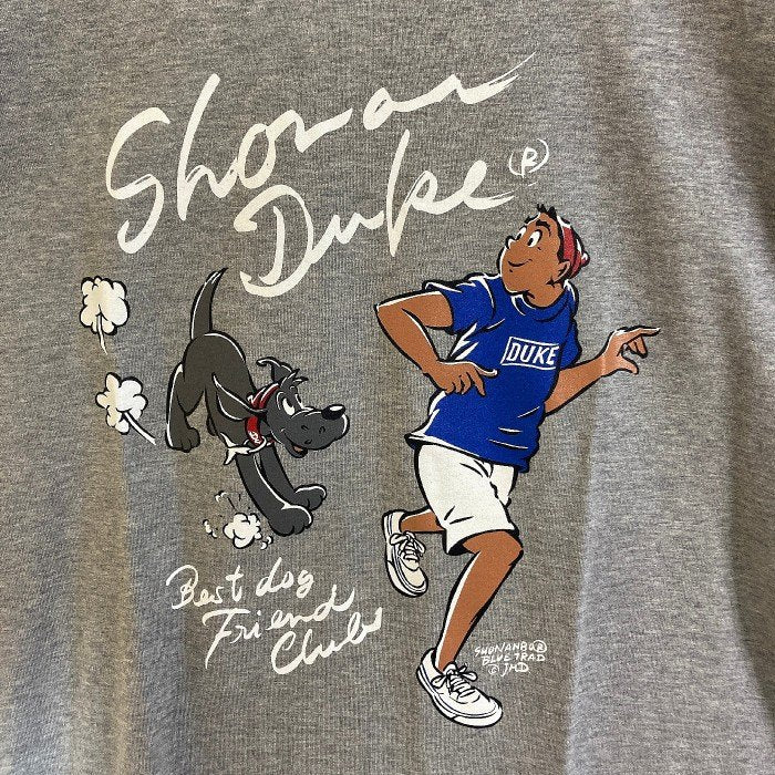 BOAT HOUSE ボートハウス ジョイマークデザイン ショーナンデューク Tシャツ グレー size5 瑞穂店